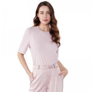 เสื้อเบลาส์และเสื้อเชิ้ต Office Simple Designs O Collar Striped JCGJ190315083